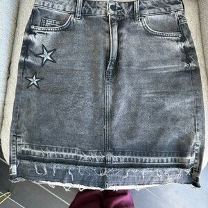 Guess Dark Denim Skirt